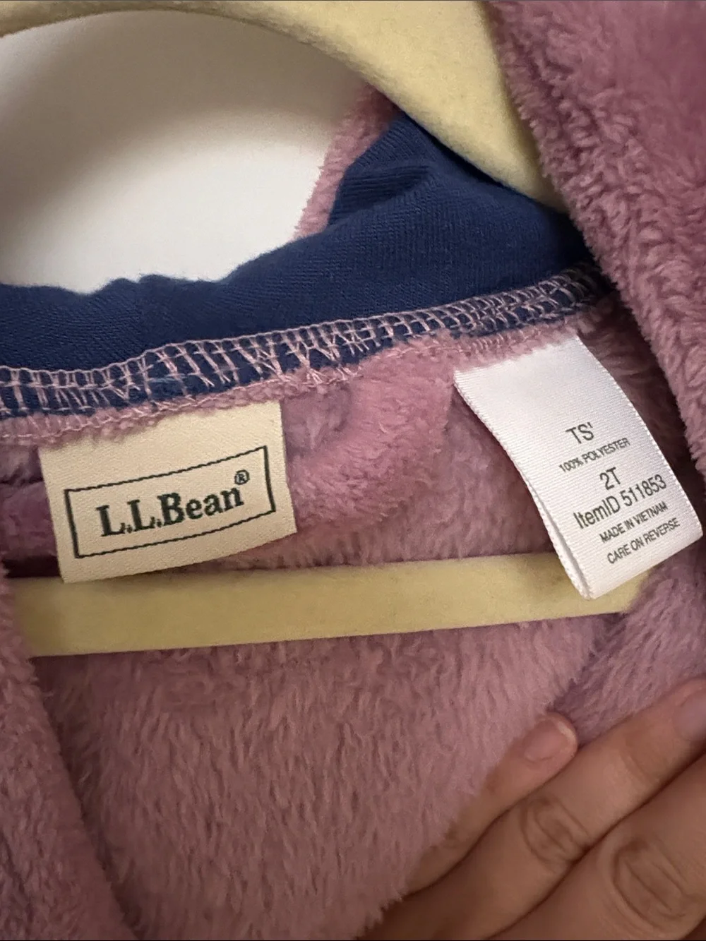 L.L. Bean cozy plush